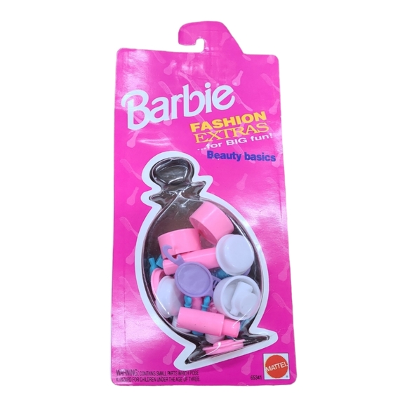 Vintage Barbie 90's Doll Accessory Set FASHION EXTRA'S Beauty Basics 1994 65341 - Picture 1 of 5